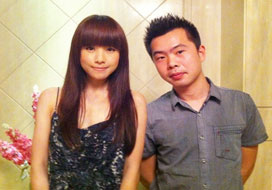 广州赢咖与明星合影