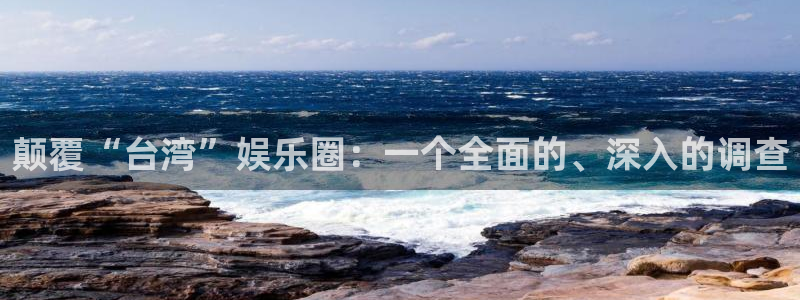 赢咖维护：颠覆“台湾”娱乐圈：一个全面的、深入的调查