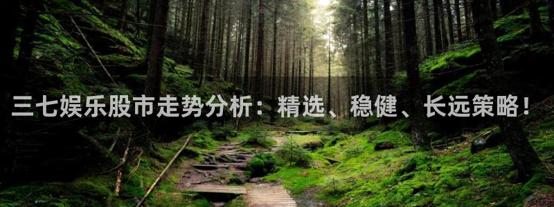 赢咖2首页：三七娱乐股市走势分析：精选、稳健、长远策略！